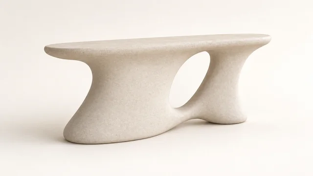 PLINTH CONSOLE — Gauche ¾