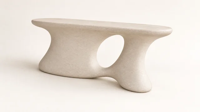 PLINTH CONSOLE — Droite ¾