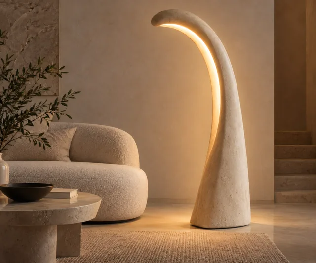 CREST FLOOR LIGHT — Scene