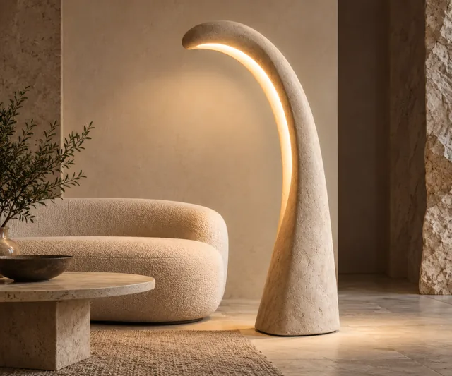 CREST FLOOR LIGHT — Interior