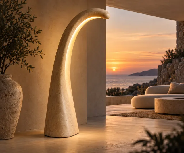 CREST FLOOR LIGHT — Interior