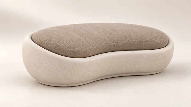 COVE OTTOMAN — Links ¾