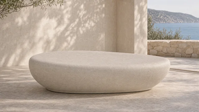 PEBBLE COFFEE TABLE — W przestrzeni