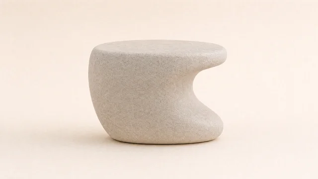 PEBBLE SIDE TABLE — Hinten