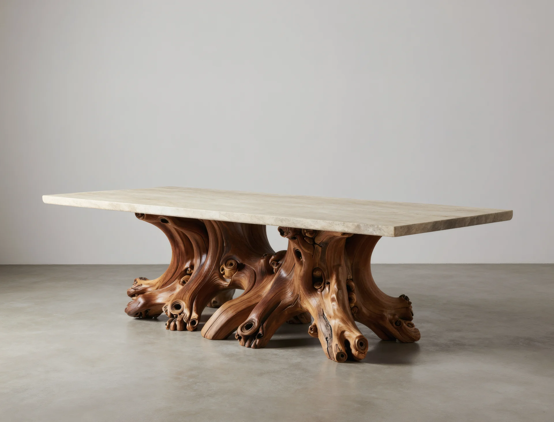 BURL DINING TABLE — Studio